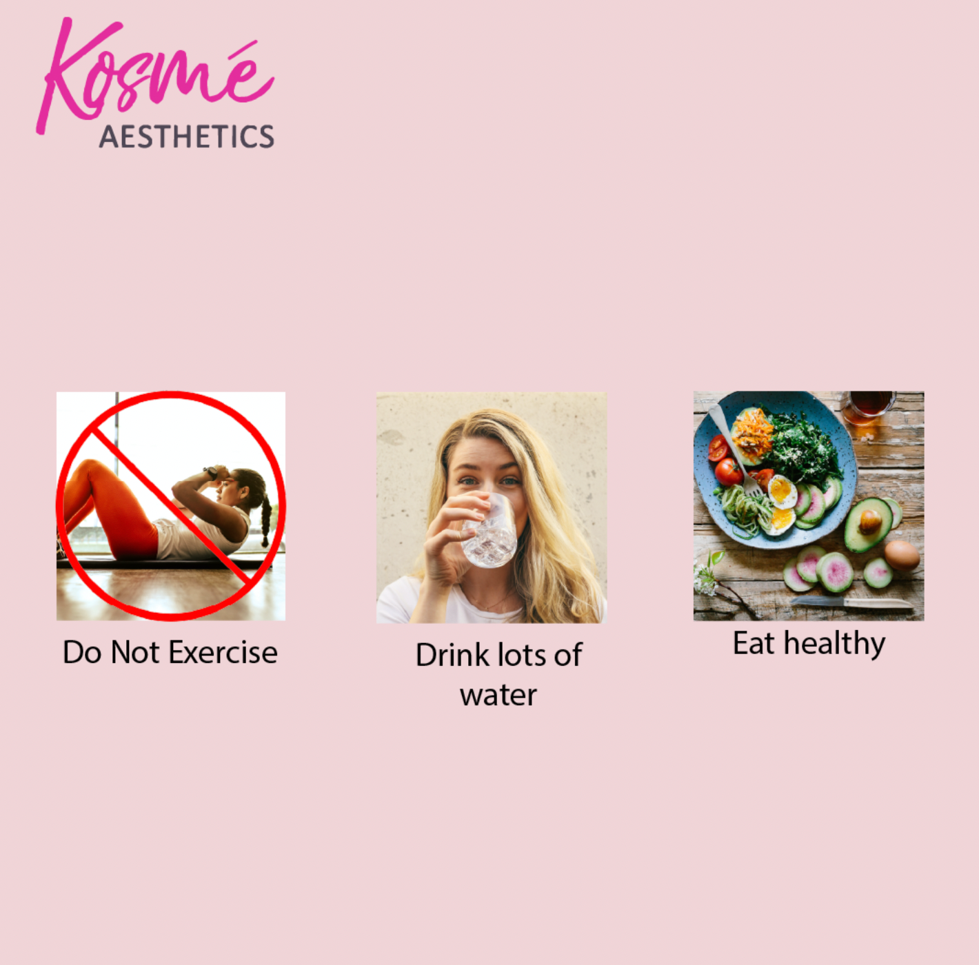 Aftercare guide after Fat Freeze