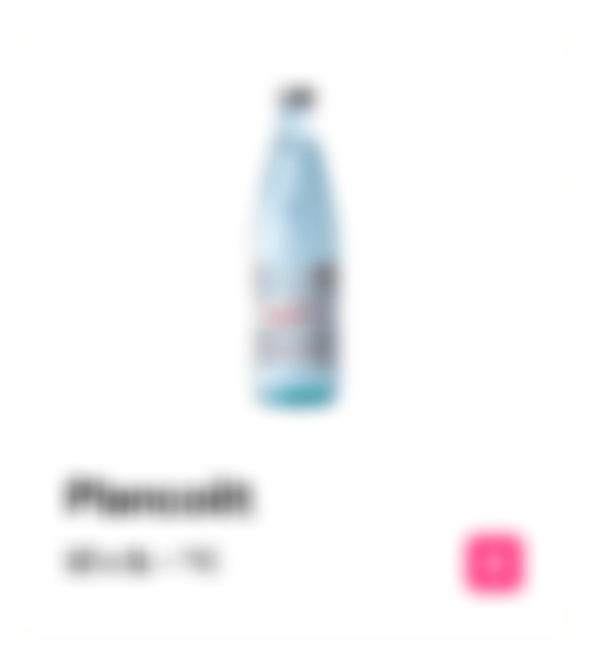 fiche produit floutée