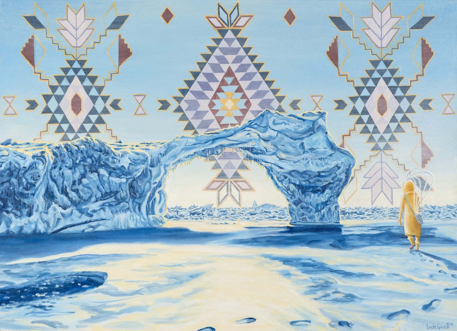 Futuristic painting