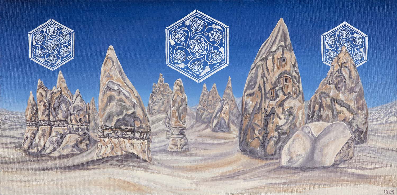 Futuristic painting