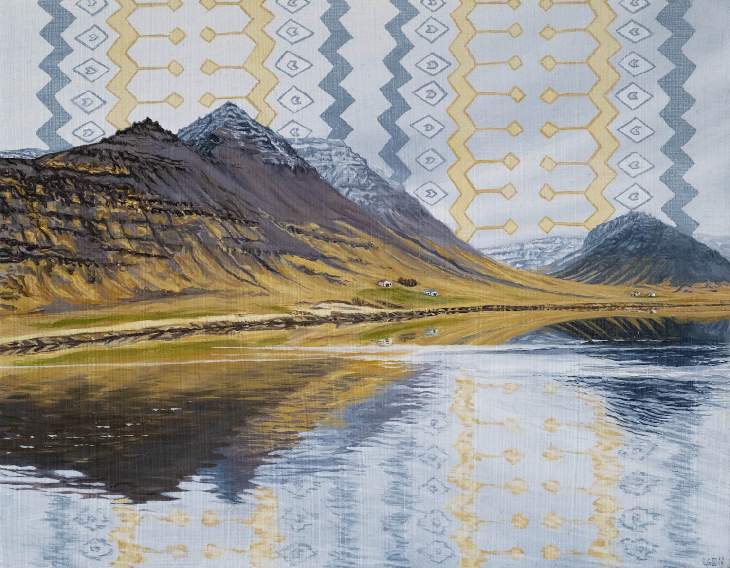 Futuristic painting
