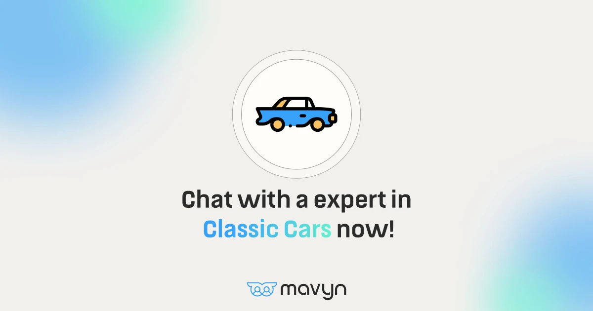 Chat with a Classic Auto Online | Mavyn
