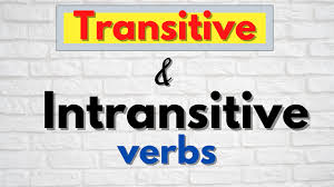 Ditransitive vs. transitive vs. intransitive verbs | Grammar