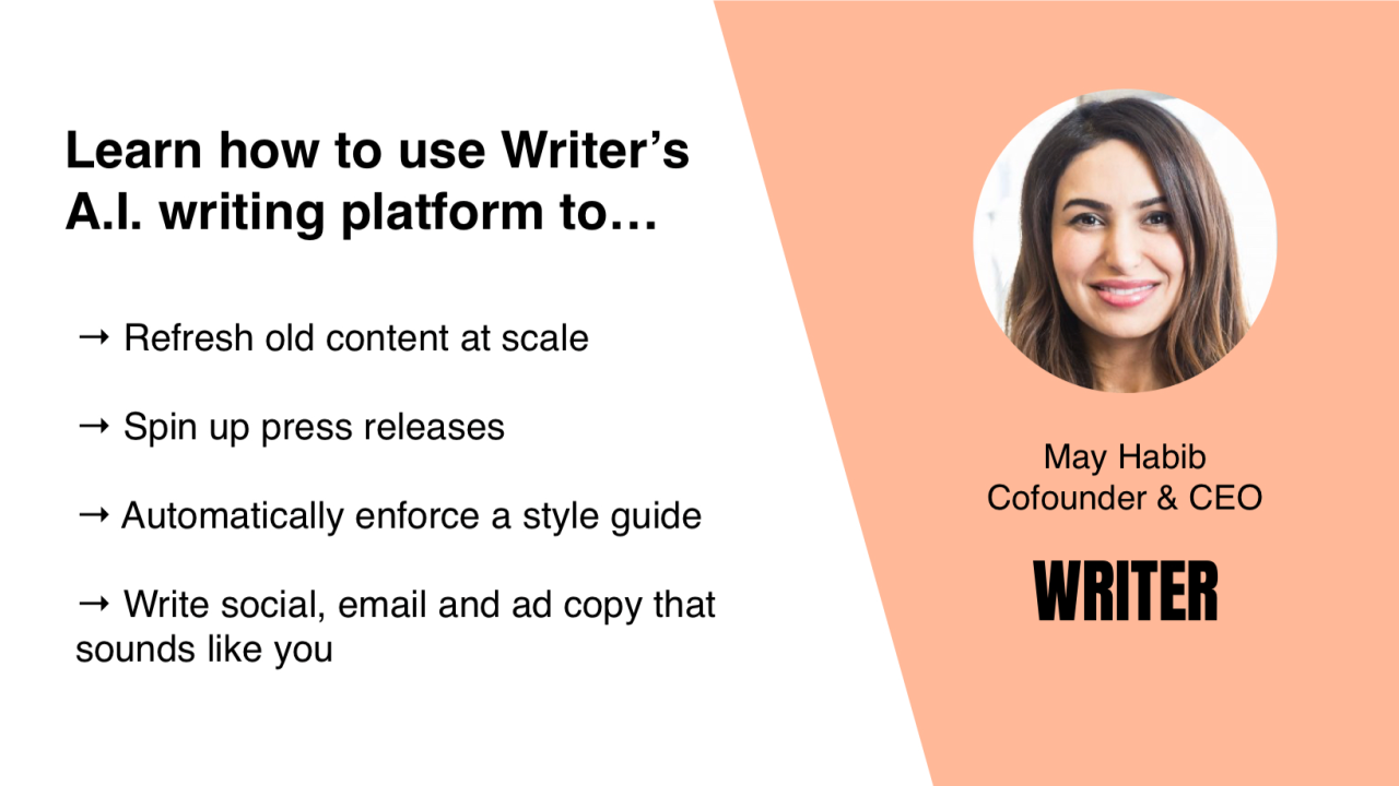 How to work smarter faster with writer s a i platform