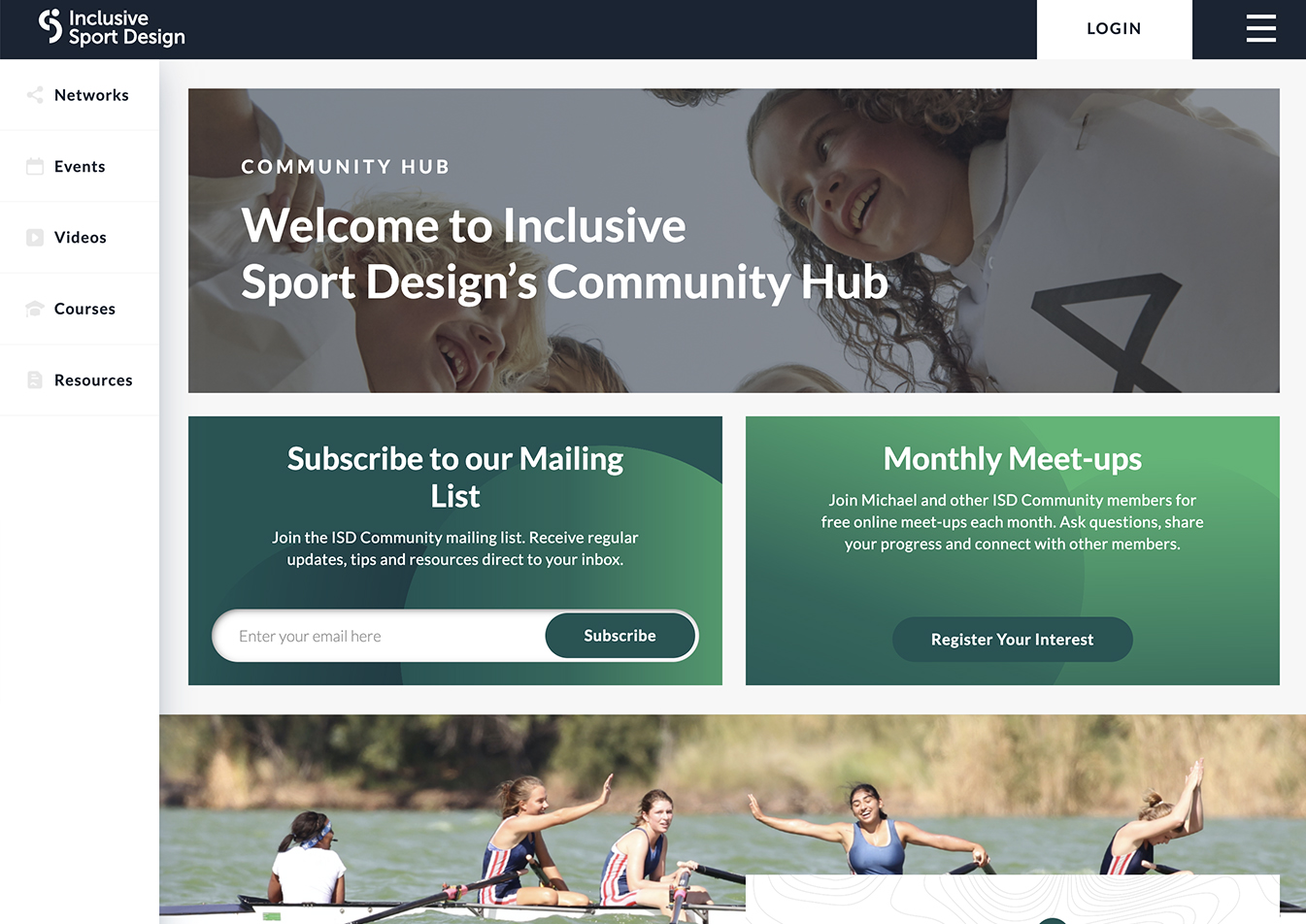 Inclusive Sport Design Community Hub