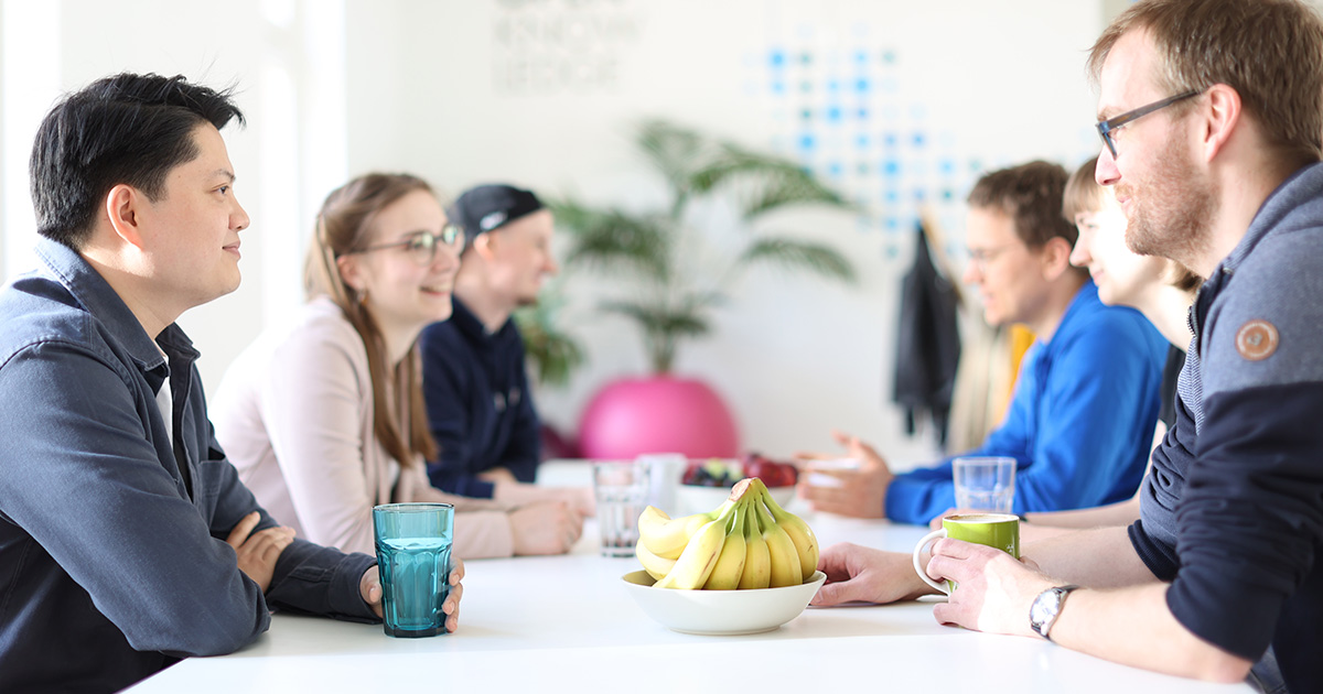 Kennenlernen bei open knowledge — OPEN KNOWLEDGE GmbH