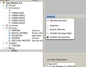 Editores de toolbars y menús 2 Editores de toolbars y menús 2