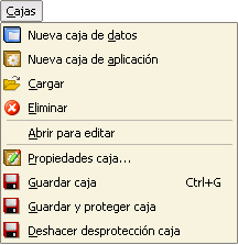 Modos de guardar una caja en Velneo vDevelop V7 1 Modos de guardar una caja en Velneo vDevelop V7 1