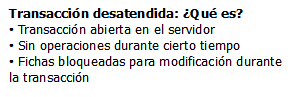 Mejoras en transacciones desatendidas 2 Mejoras en transacciones desatendidas 2