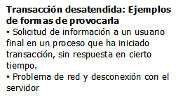 Mejoras en transacciones desatendidas 3 Mejoras en transacciones desatendidas 3