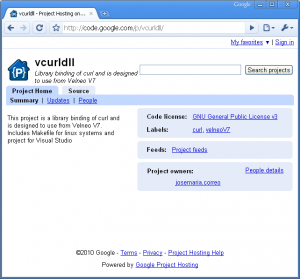 Liberadas las fuentes de vCurldll 1 vCurldll en Google Code