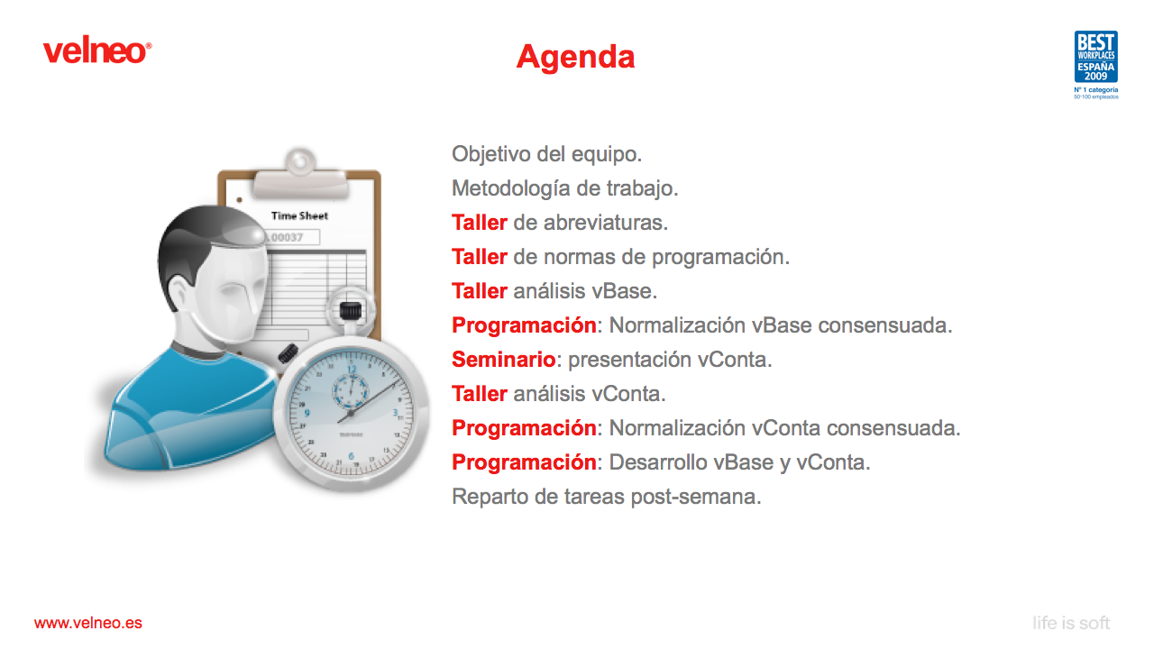 1ª semana de programación vConta - día 1 5 1ª semana de programación vConta - día 1 5