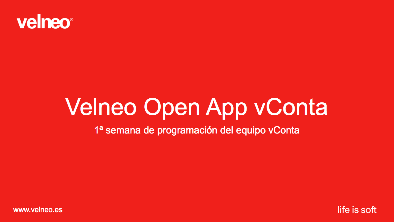 1ª semana de programación vConta - día 1 4 1ª semana de programación vConta - día 1 4