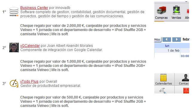 Novedades Velneo Open Apps Noviembre 2010 7 Novedades Velneo Open Apps Noviembre 2010 6