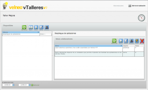 Software de gestión empresarial 1 vTalleres - Panel principal