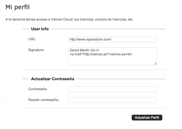 Mejoras y novedades implementadas en los foros 2 Firma y URL