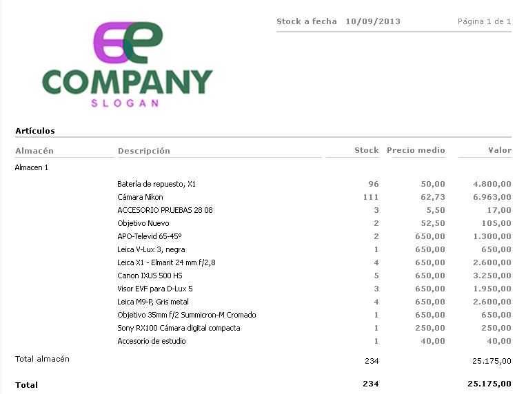 Últimas semanas para vERP Profesional v. 1.3 8 stock a fecha 2