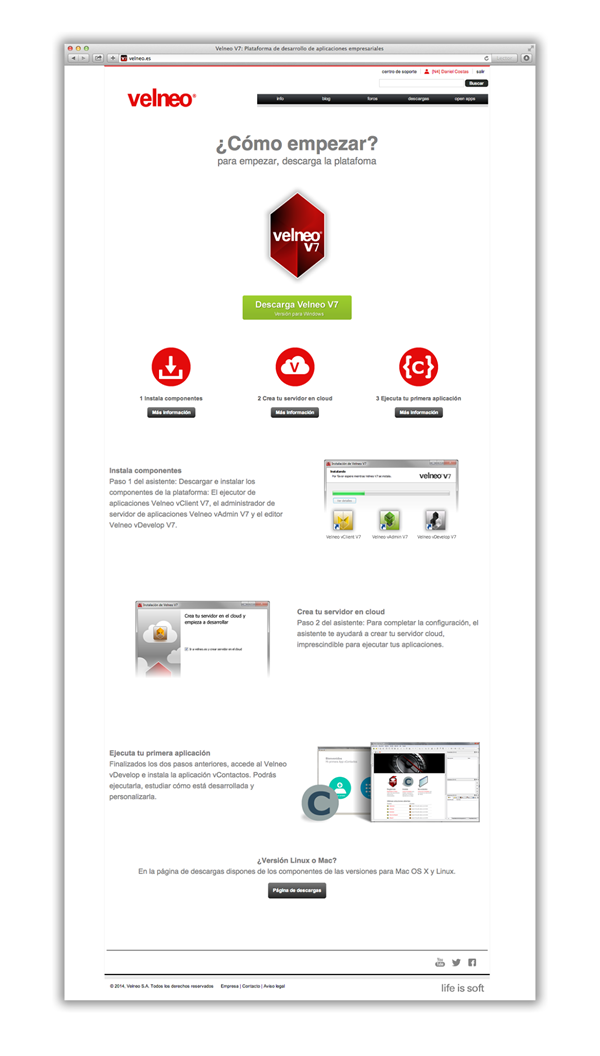¿Cómo empezar a programar? 1 pagina-bienvenida