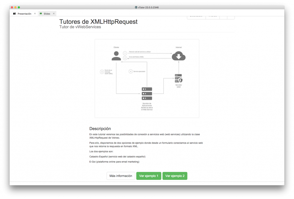 Nuevo tutor XMLHttpRequest en vTutor 2