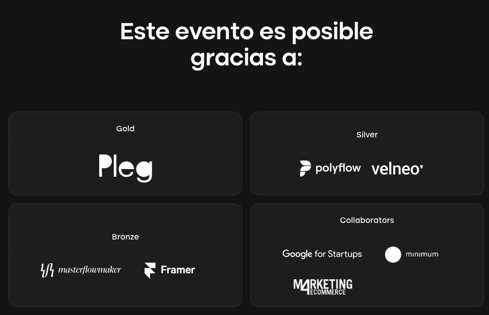 Velneo en el evento NoCodeDay 1 Velneo en el evento NoCodeDay 1