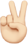 Peace Sign Emoji