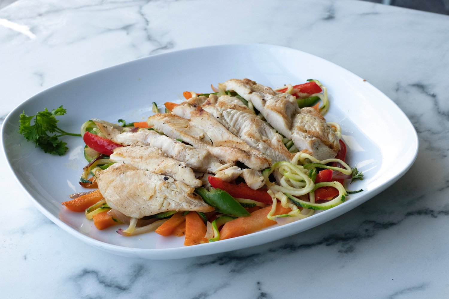 Eat lean proteins and veggies on the intermittent diet for best results.