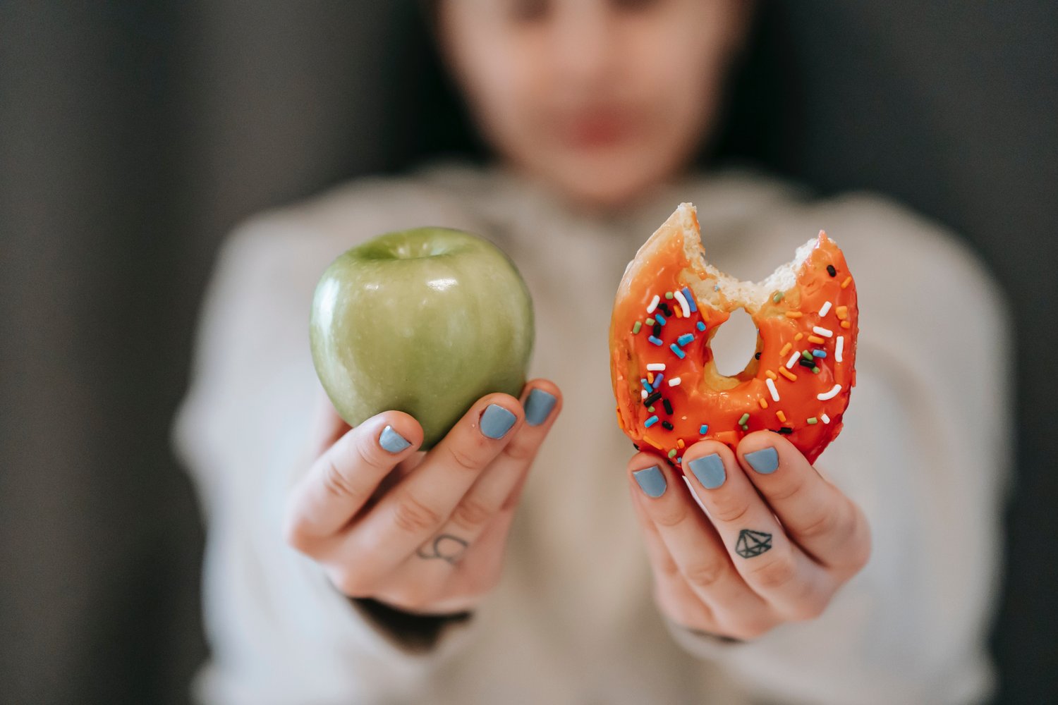 Choose lower calorie alternatives for weight loss.