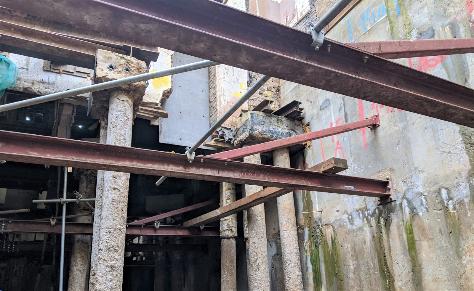 Projects Temporary Works Historic England Piling