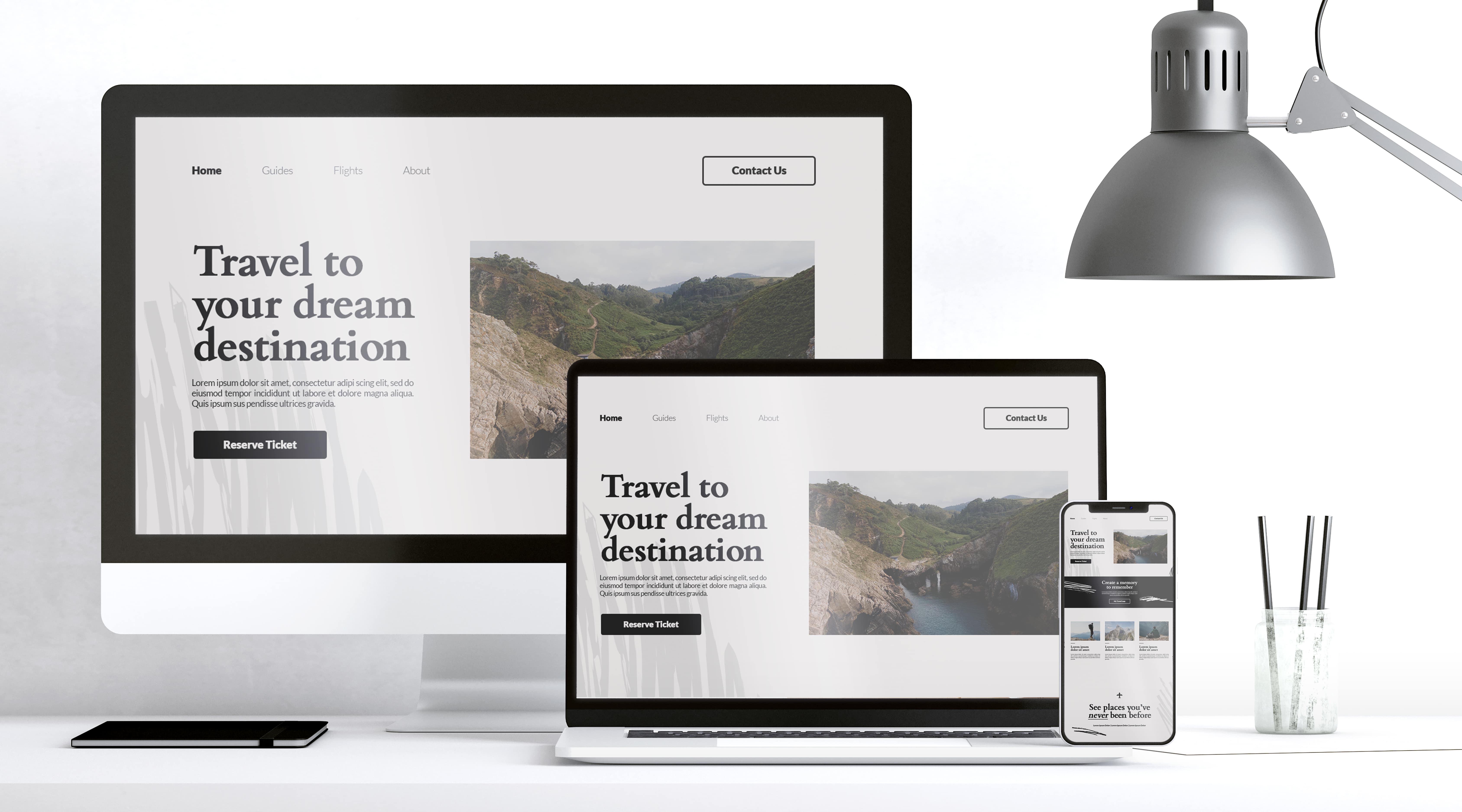 functional well-designed website