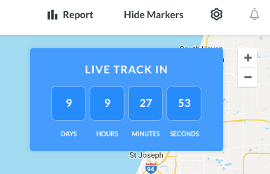Routific live gps tracking screenshot