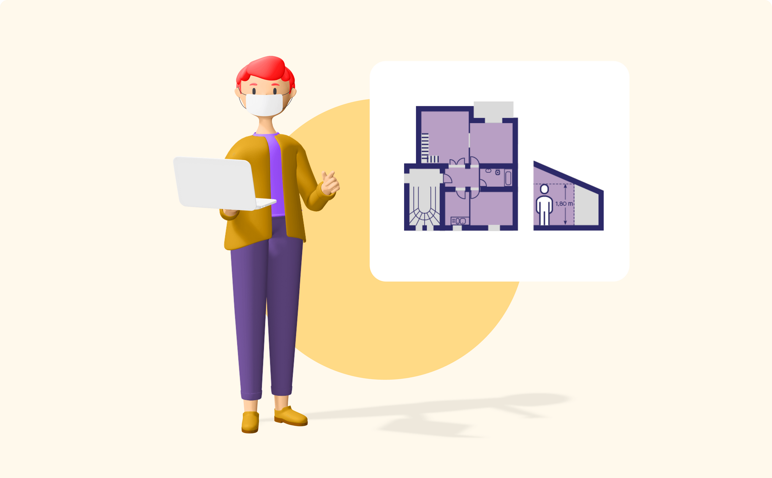 Ublo.immo Surface loi Carrez, surface habitable et surface utile