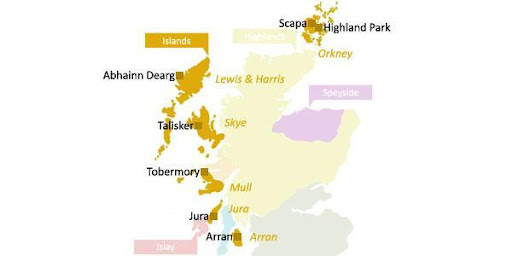 651c0d514828c0753f3ffb0b Islands%20whisky%20map