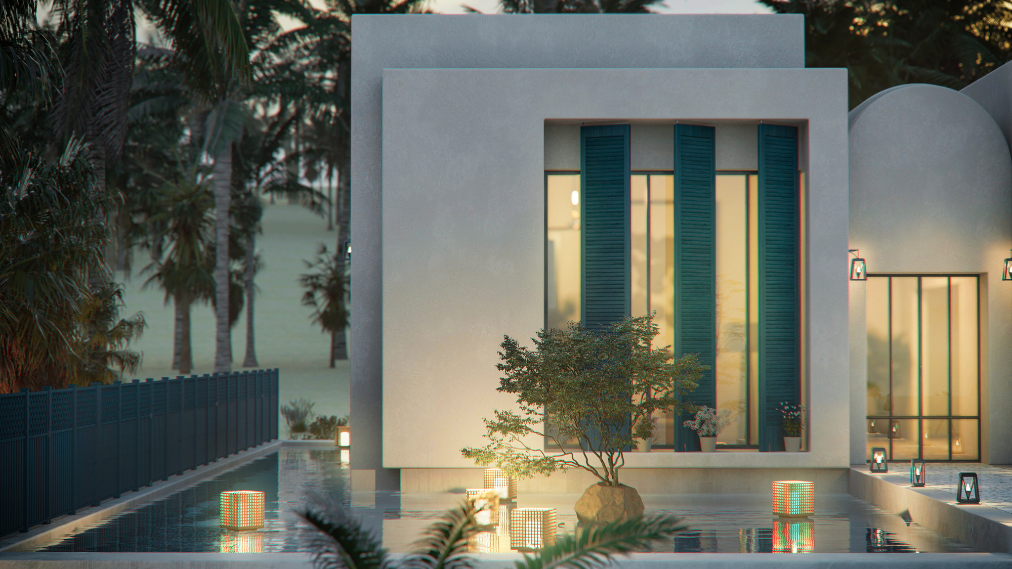architectural visualization with D5 Render