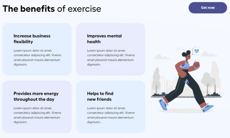 Specialized Page Creation Image - Benefits of Good Health