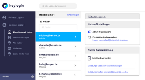 HILFE BEIM EINLOGGEN visual data 6