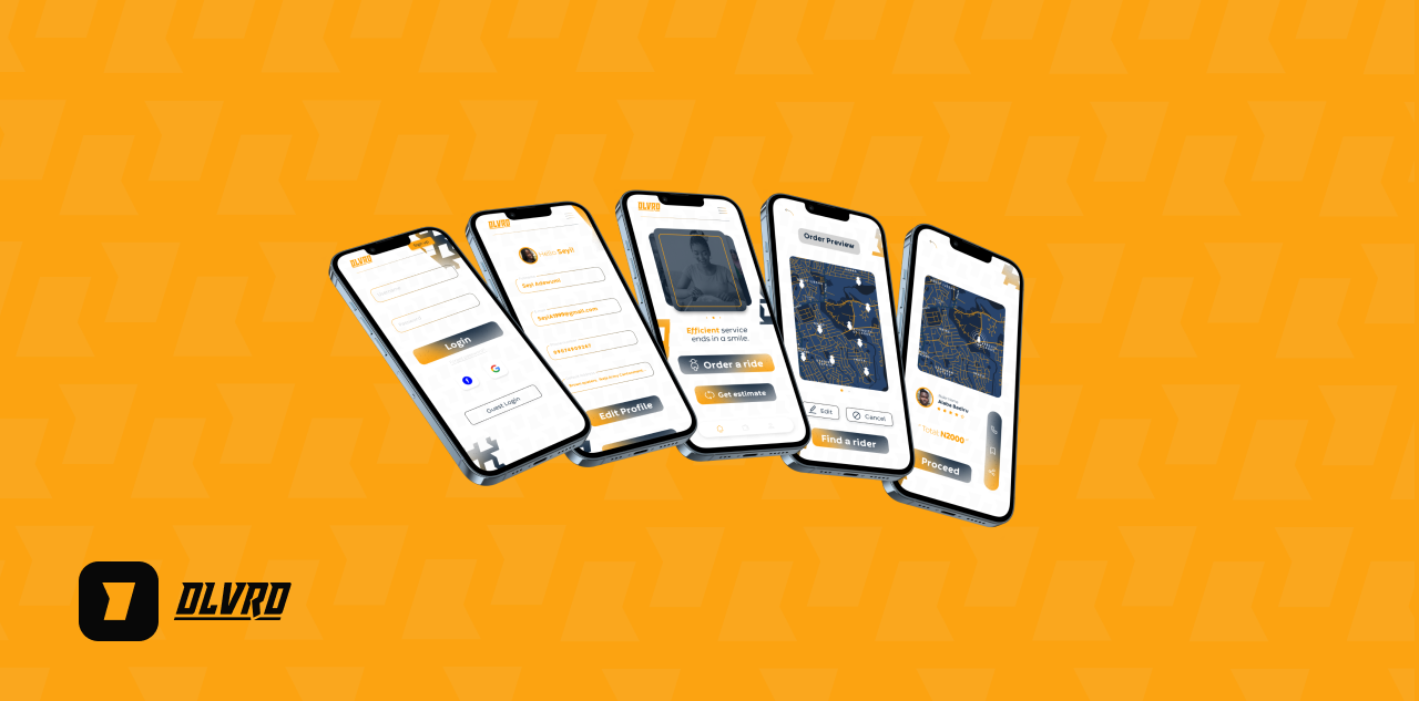 phone mockup of Dlvrd project screen