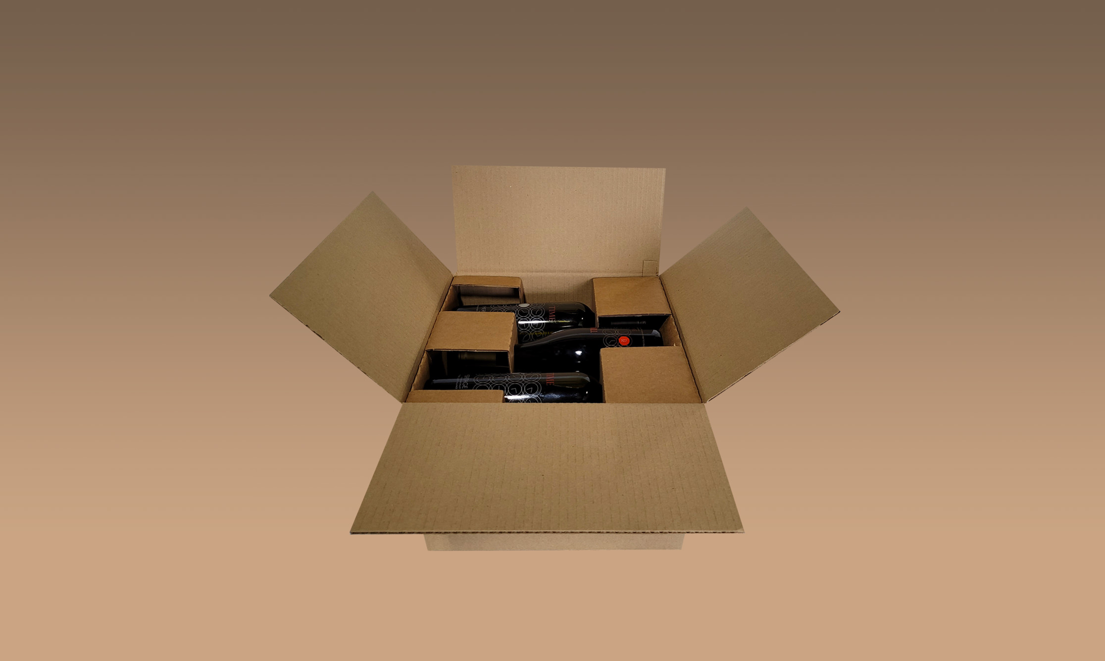 Corrugated Wine Shippers Corrugated wine shippers