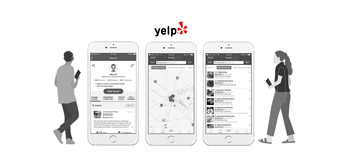 Tips-to-Develop-a-Successful-Yelp-Clone-App|The number of unique visitors has reached over 35 million in the first quarter of 2019.|According to Similarweb, the app ranking of the Yelp app is displayed in the following figure:|Here is a chart from App Annie showing the ranking of Yelp app in the last week: