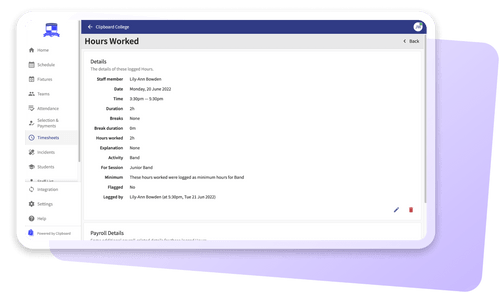 Timesheets | Clipboard
