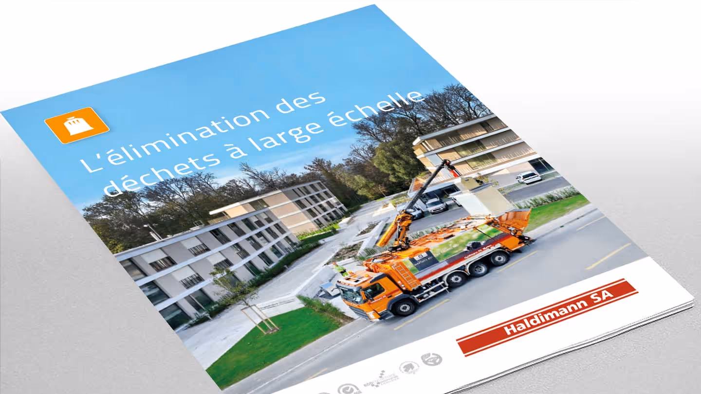 Prospectus-Cover Système enterré - L’élimination des déchets à large échelle