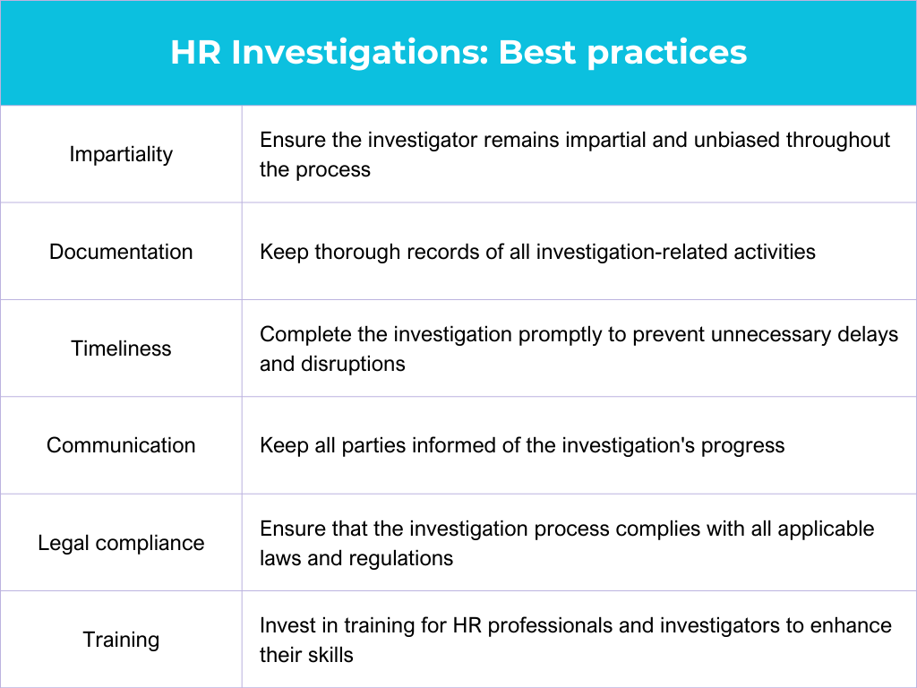 What Triggers an HR Investigation at Work?