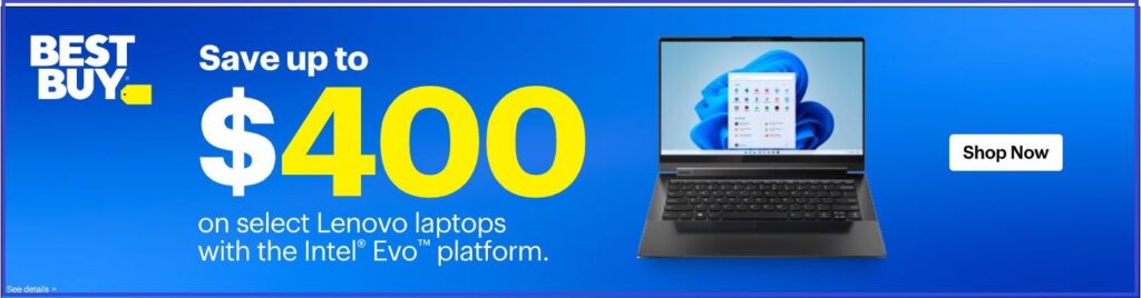 A visually appealing ecommerce display ad