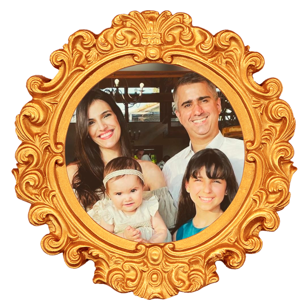 Foto do Eduardo com sua família
