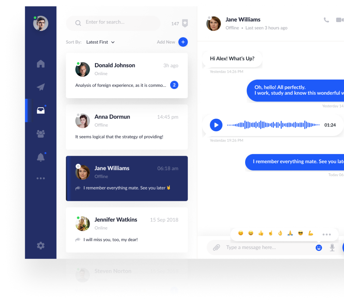 Talkinger - Simple Chat Application