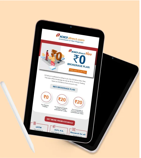 Email Designing for ICICI Direct