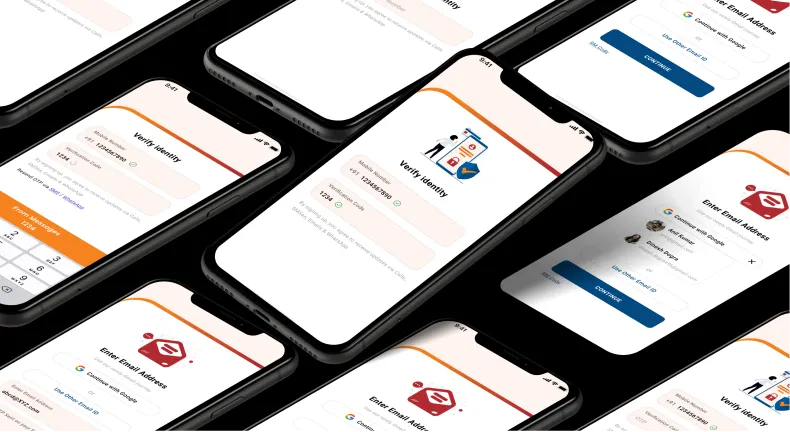 Onboarding journey design for mobile app