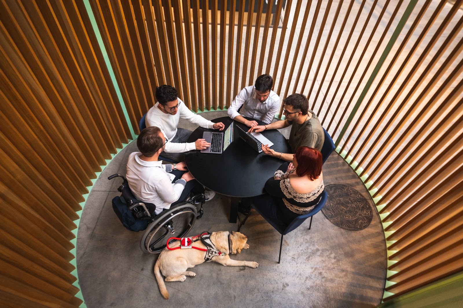 Il team di Accessiway al lavoro per migliorare l'accessibilità web