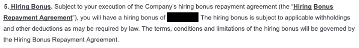 TikTok Signing Bonus