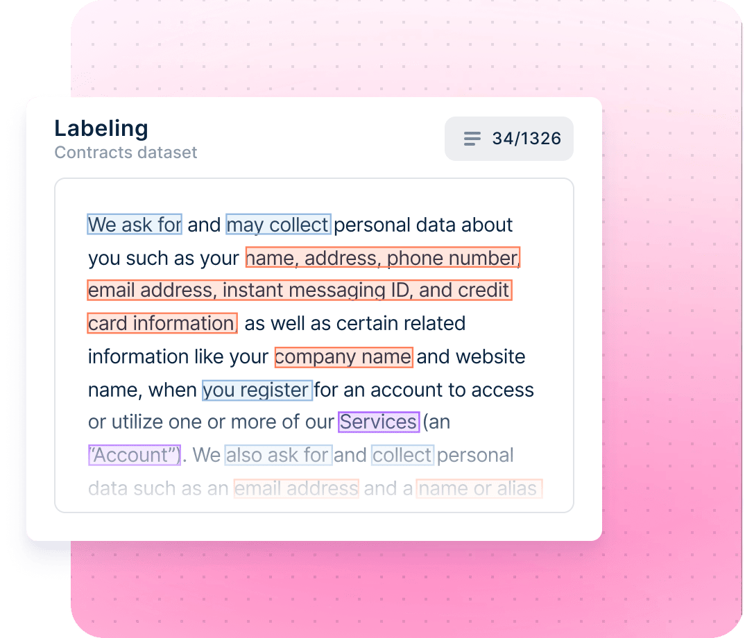 Text Labeling Illustration