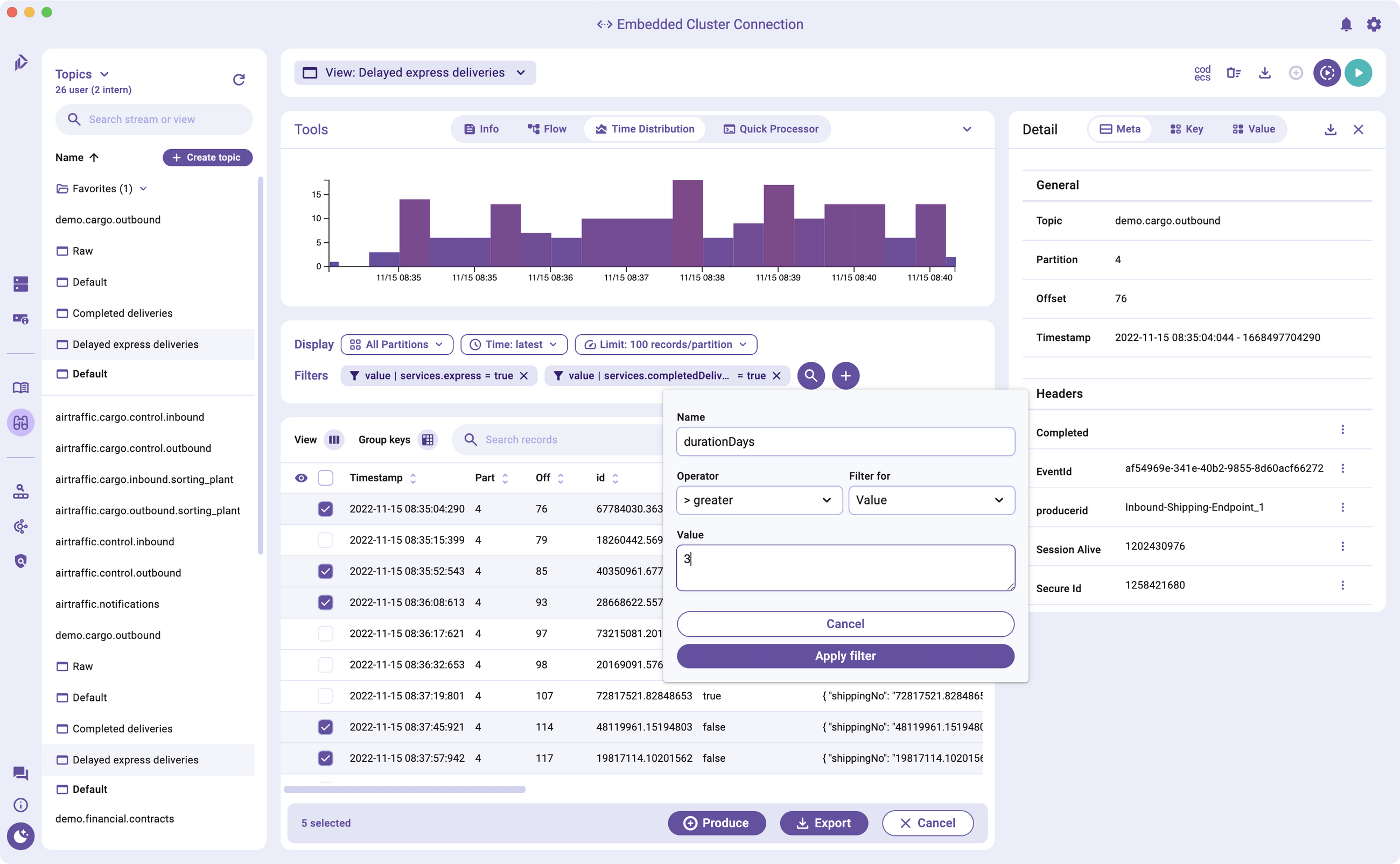 kadeck | Build, operate and optimize Apache Kafka with ease